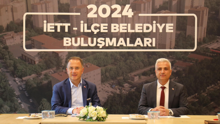 BAŞKAN ÇALIK, İETT HEYETİYLE BİR ARAYA GELDİ